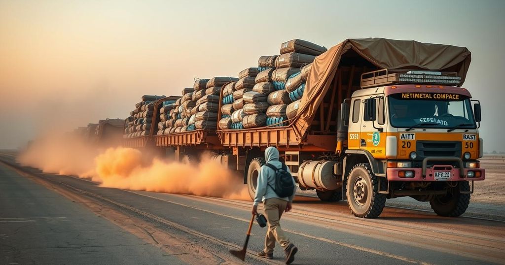 First Aid Convoy Arrives in Khartoum Amid Ongoing Humanitarian Crisis