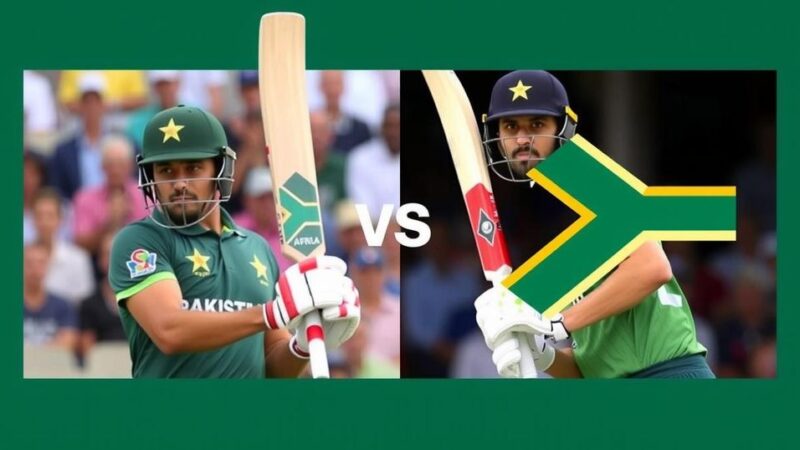 Pakistan to Compete Against South Africa in First T20 Match Today