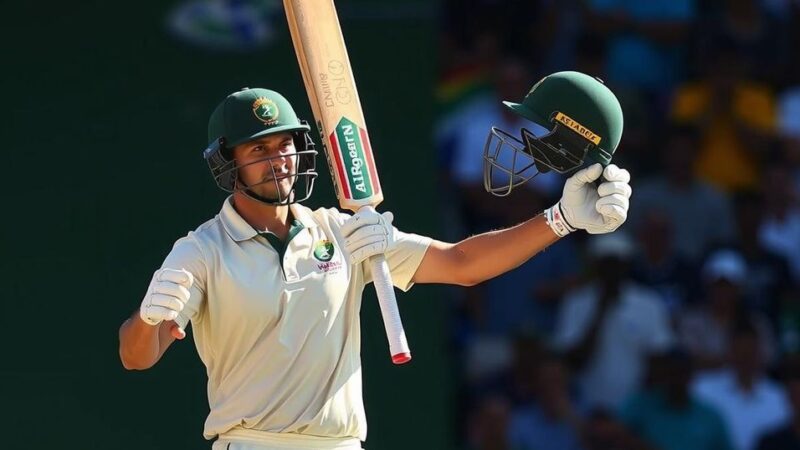 Ryan Rickelton Scores First Test Century for South Africa Against Sri Lanka