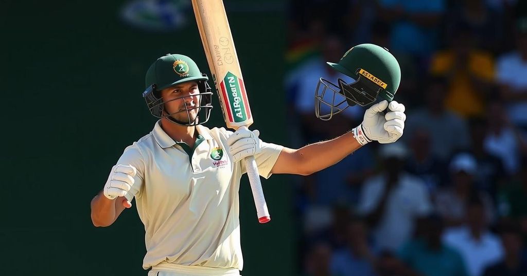 Ryan Rickelton Scores First Test Century for South Africa Against Sri Lanka