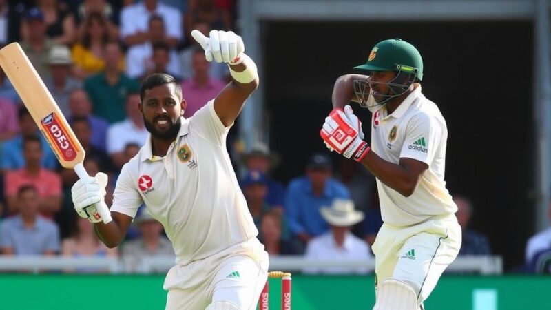 Sri Lanka Displays Resilience in Second Test Against South Africa