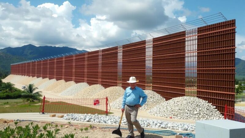 Dominican Republic Border Wall with Haiti 84% Complete: Security Measures Enhanced