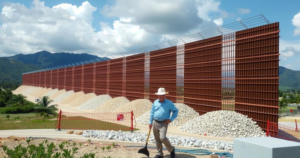 Dominican Republic Border Wall with Haiti 84% Complete: Security Measures Enhanced