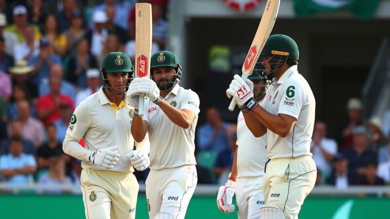 South Africa Faces Collapse at 116-8 Against Pakistan in 1st Test