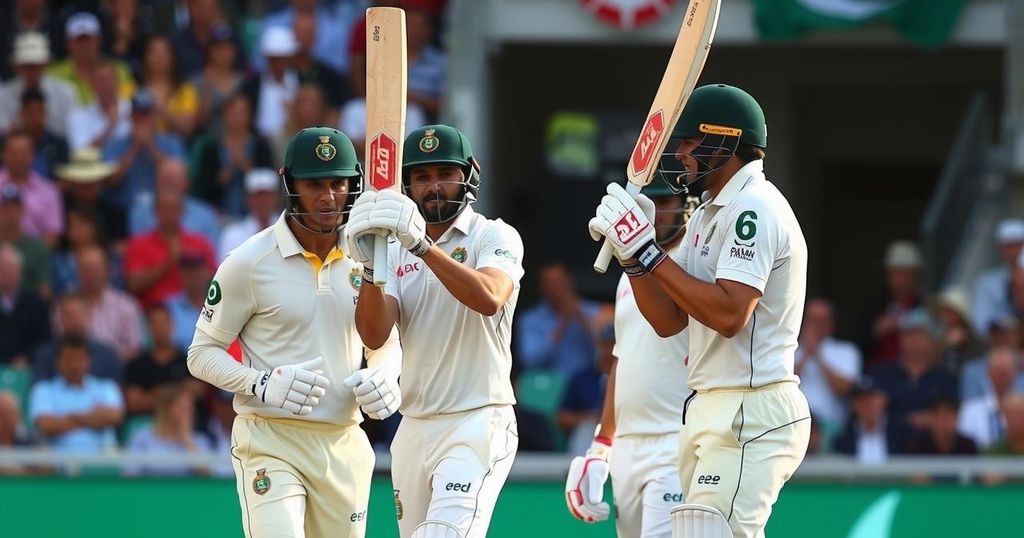 South Africa Faces Collapse at 116-8 Against Pakistan in 1st Test