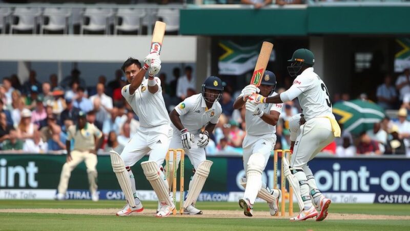 Sri Lanka Struggles in Quest for 348 Runs Against South Africa in Second Test