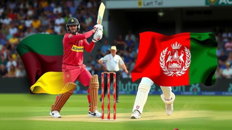 Zimbabwe and Afghanistan’s Historic Test Series Begins Thursday