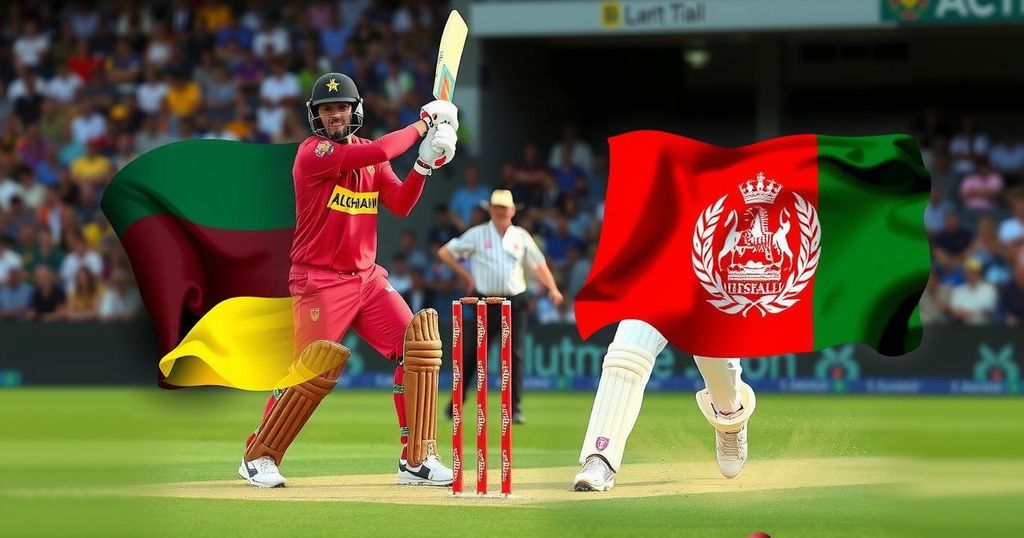 Zimbabwe and Afghanistan’s Historic Test Series Begins Thursday