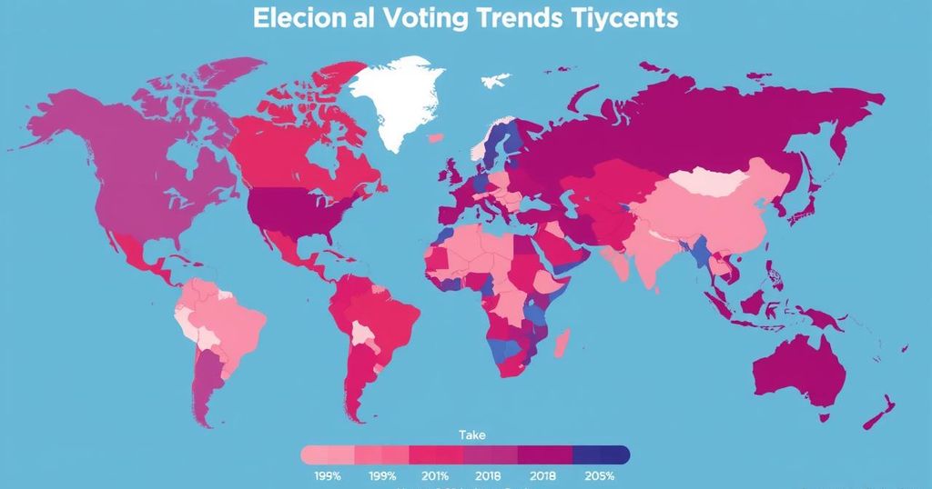 Global Voting Trends and Results in 2024 Elections