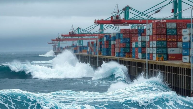 One Dead in Ecuador, Peru Ports Closed Following Massive Waves