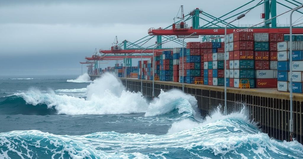 One Dead in Ecuador, Peru Ports Closed Following Massive Waves