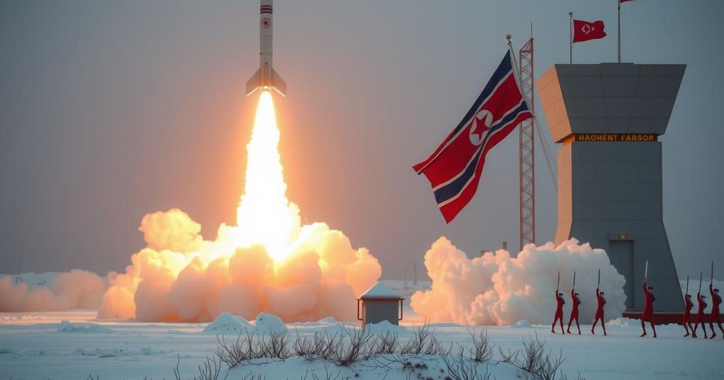 North Korea Launches Missile Amid U.S. Concerns Over Russia Cooperation