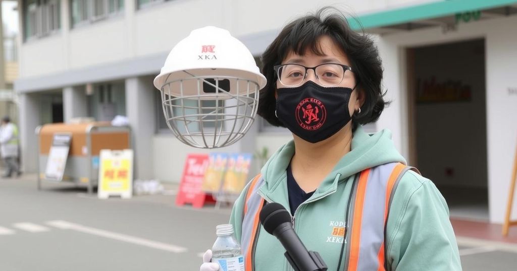 Kobe City Employee Promotes Disaster Preparedness After Noto Quake Experience