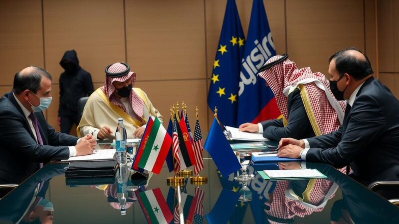 Saudi Arabia Calls for Sanctions Relief for Syria Amid Regional Talks