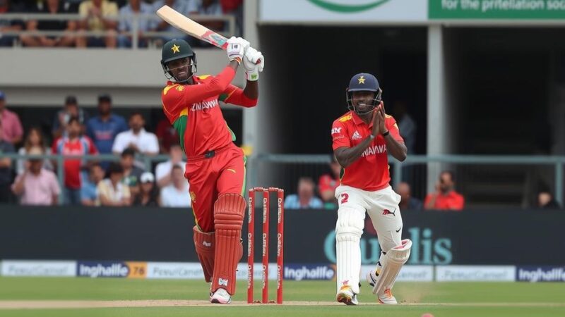 Ervine Leads Zimbabwe to Strong Position Against Afghanistan in Second Test