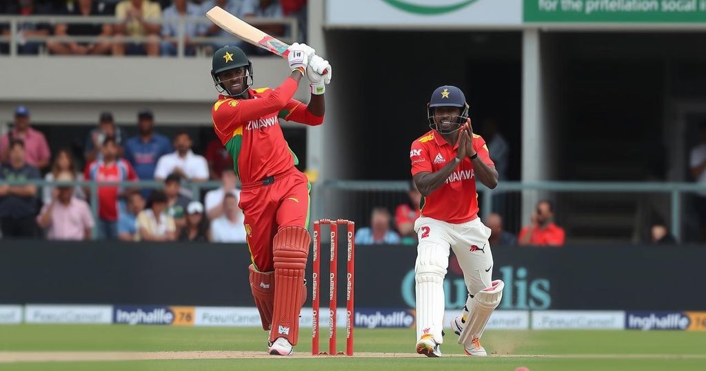 Ervine Leads Zimbabwe to Strong Position Against Afghanistan in Second Test