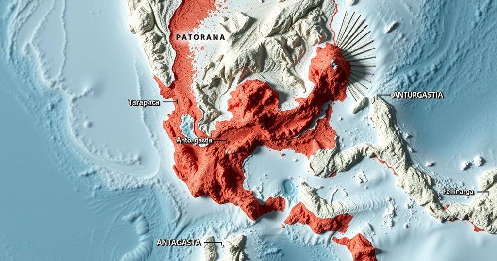 M6.1 Earthquake Affects Tarapaca-Antofagasta Border Region in Chile