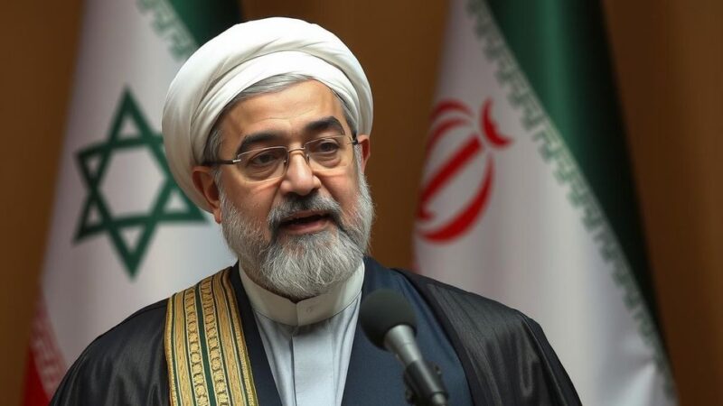 Iranian President Calls for Israeli Withdrawal from Syrian Territory