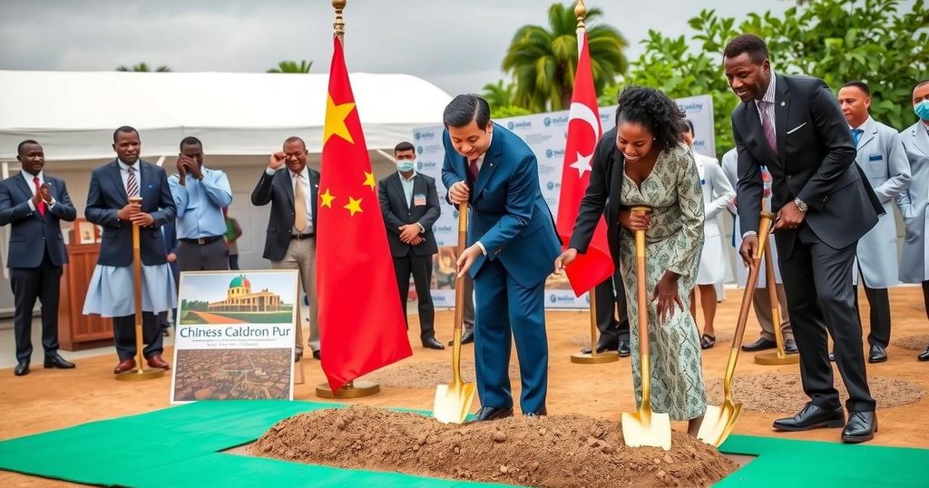 Groundbreaking Ceremony for China-Aid Project Enhances Liberian Health Care