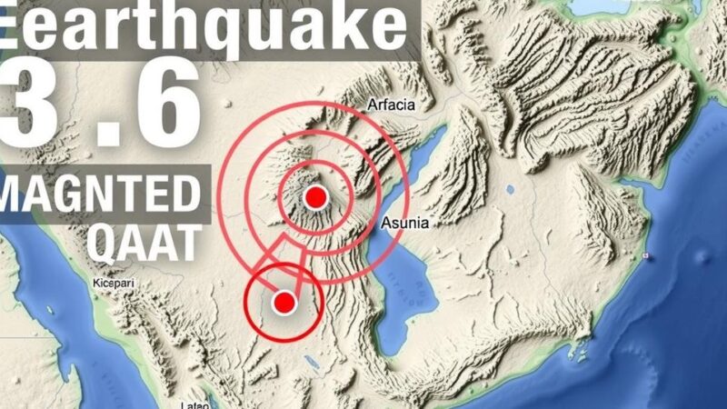 3.6 Magnitude Earthquake Strikes Qalat, Baluchistan, Causing Panic but No Damage