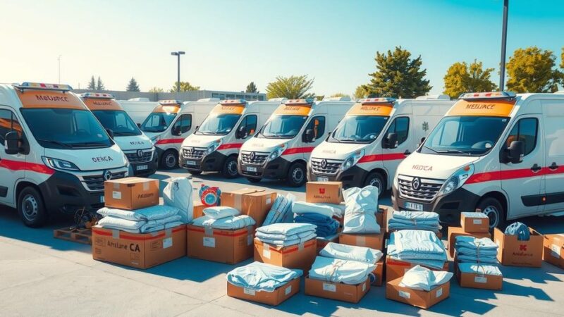 UAE Dispatches 25 Ambulances and Medical Supplies to Angola