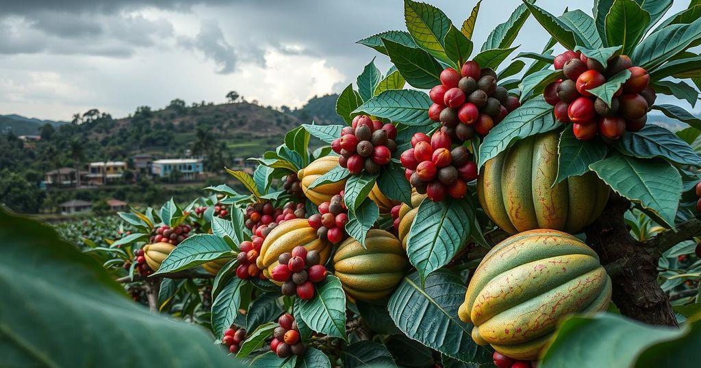 Extreme Weather Disrupts Production of Coffee, Cocoa, and Citrus in 2024