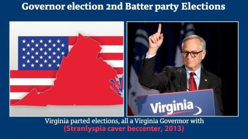 Virginia’s Special Elections: A Crucial Test of Party Dynamics Before 2025 Gubernatorial Race