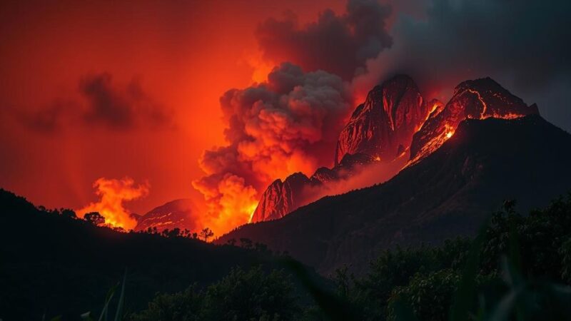 Firefighters Mobilize to Combat Blazes on Table Mountain, Cape Town