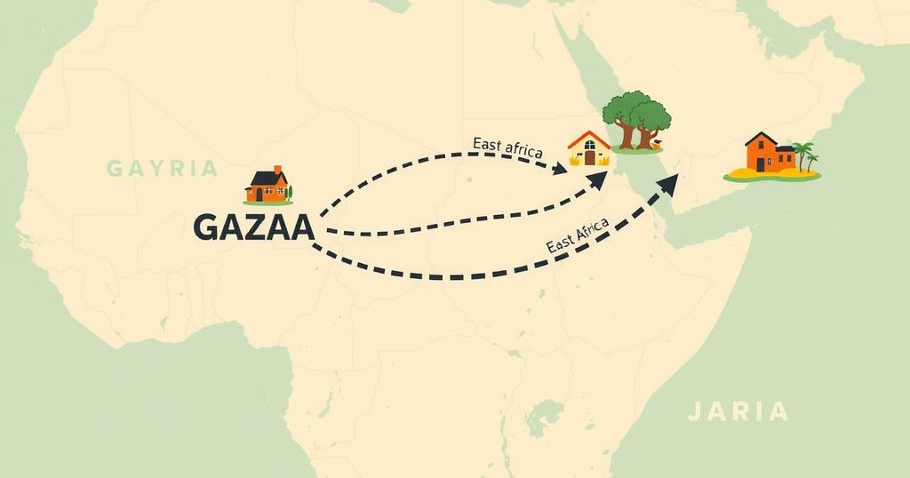 US and Israel Discuss Forced Displacement of Palestinians to East Africa
