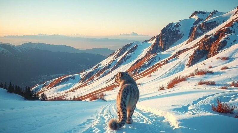 Kazakhstan Successfully Records Rare Snow Leopard in National Park