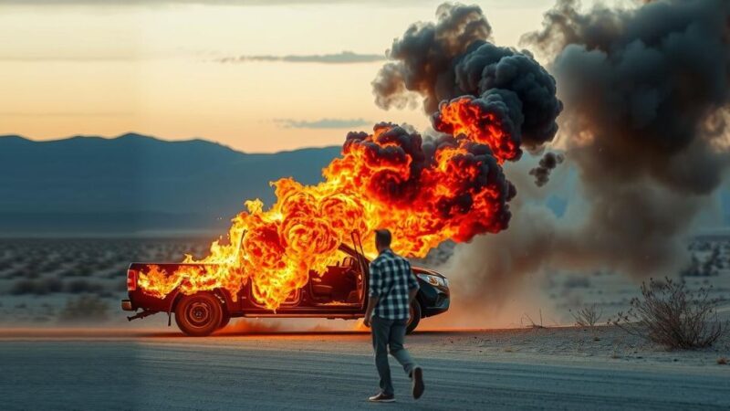 Bernardo Sousa’s Mustang Catches Fire During FIA WEC Race in Qatar